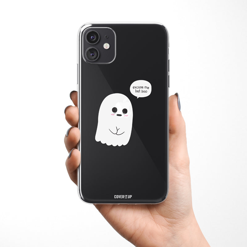 Excuse me but Boo Clear Silicone Case