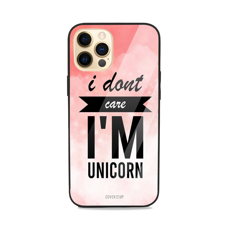  I Am A Unicorn Glass Case
