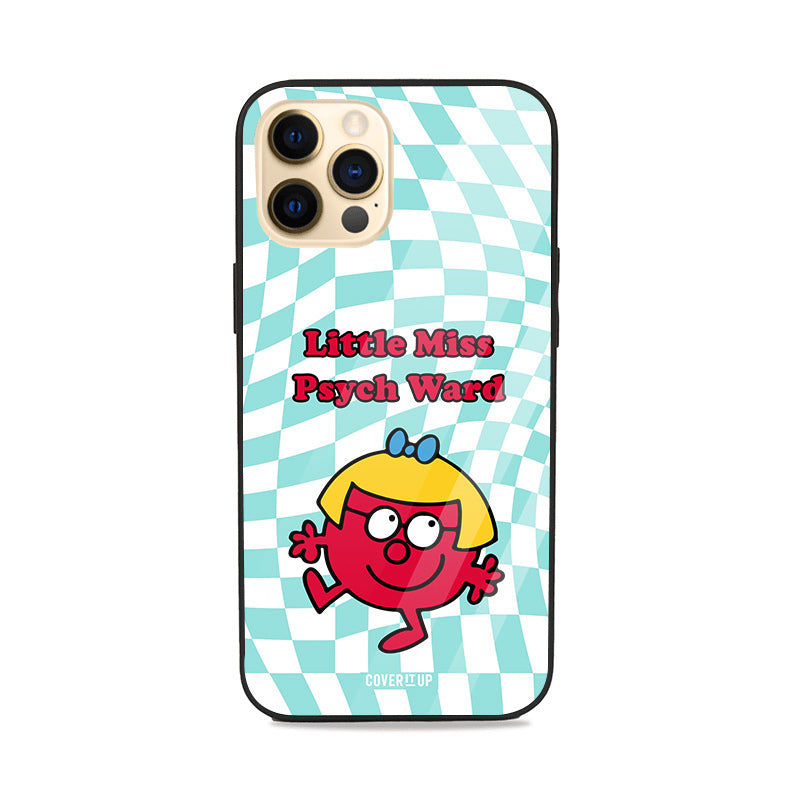 Little Miss Psych Ward Glass Case Cover from coveritup.com