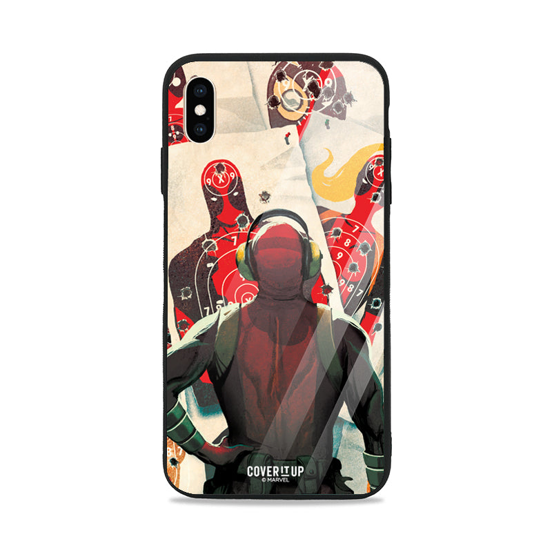 Official Marvel Deadpool Target Glass Case  from coveritup.com