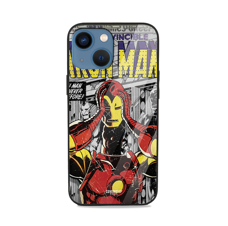 Official Marvel Invincible Iron Man Glass Case  from coveritup.com