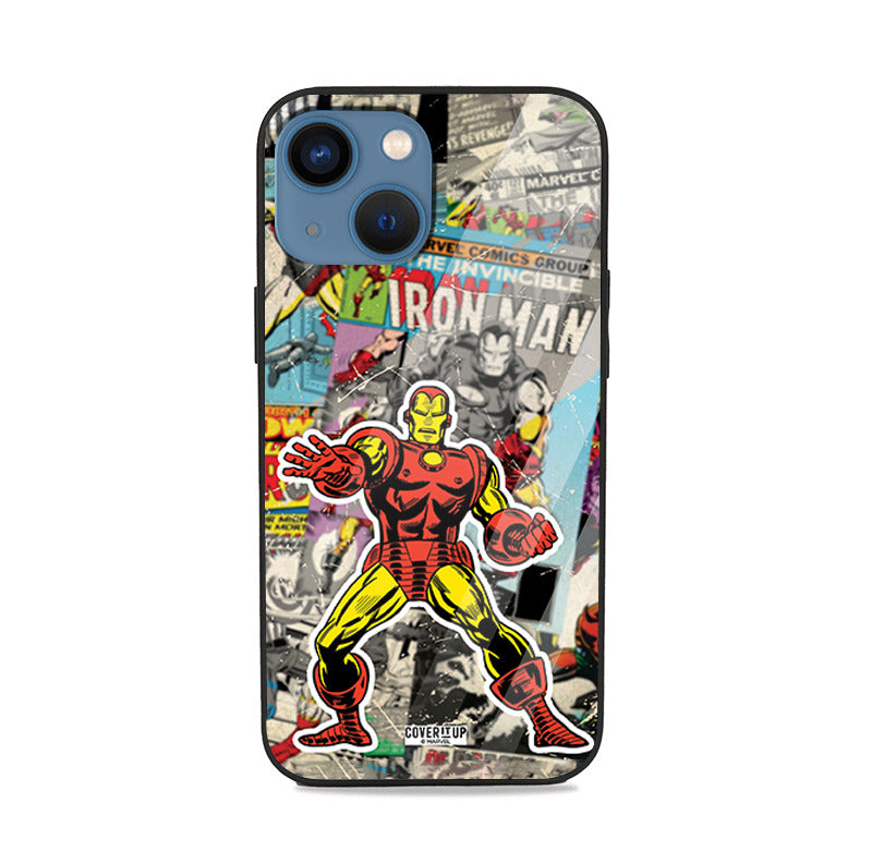 Official Marvel Iron Man Glass Case Cover from coveritup.com