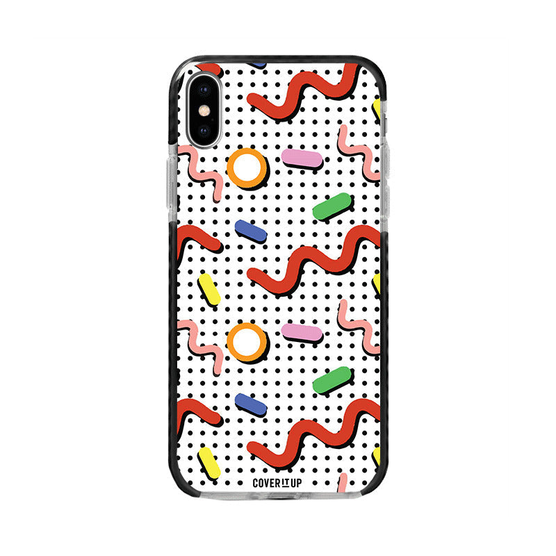  Memphis Pattern Bumper Case