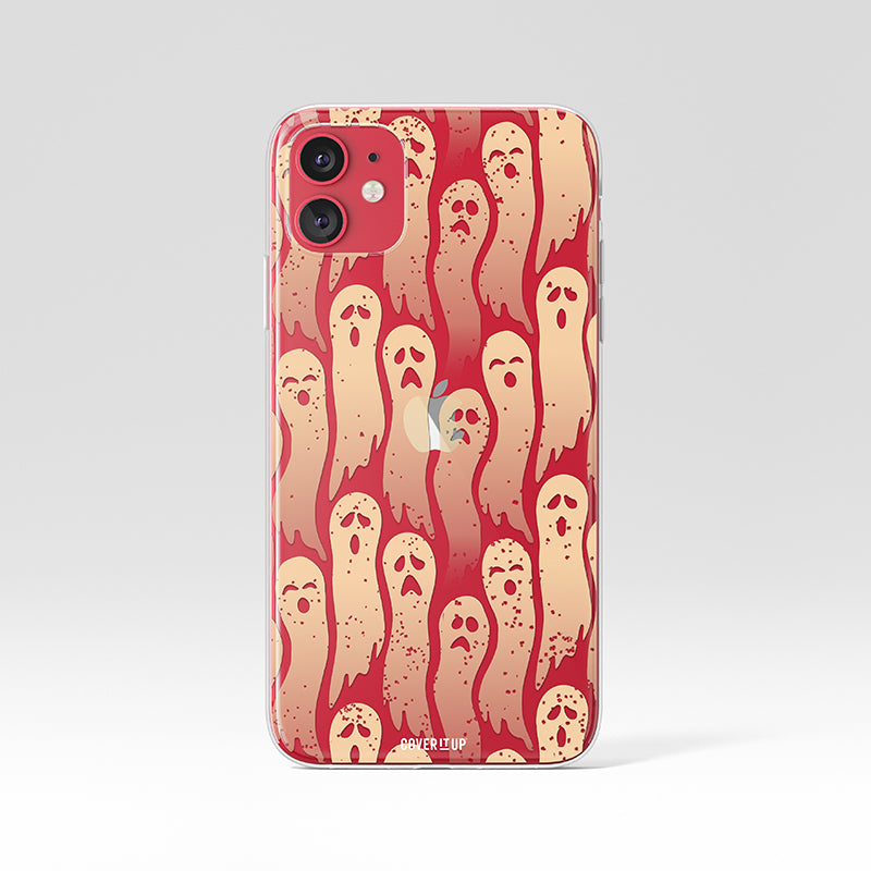 Moody Ghost Clear Silicone Case