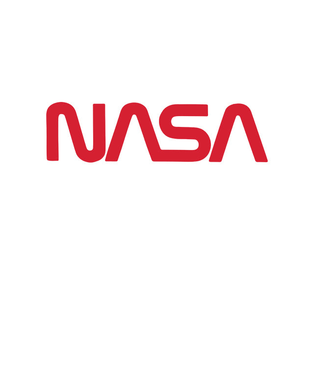 NASA Worm Logo Classic White T-Shirt