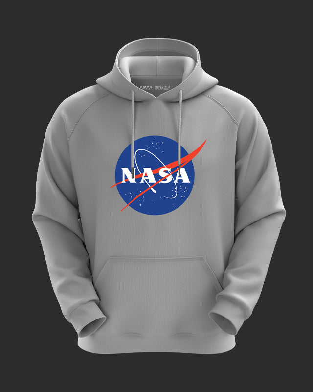 Sale-NASA Meatball Logo Light Grey All Season Hoodie