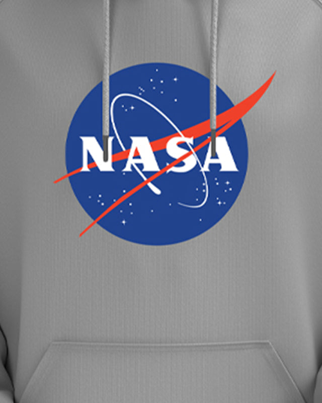 Sale-NASA Meatball Logo Light Grey All Season Hoodie