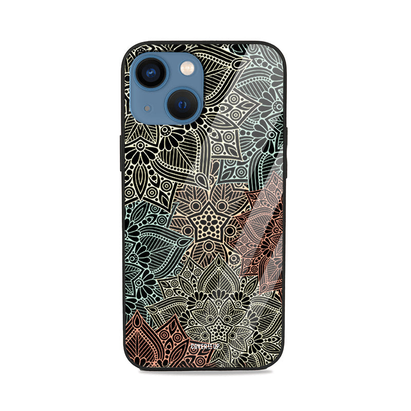 Pastel Mandala Glass Case Mobile Cover from coveritup.com