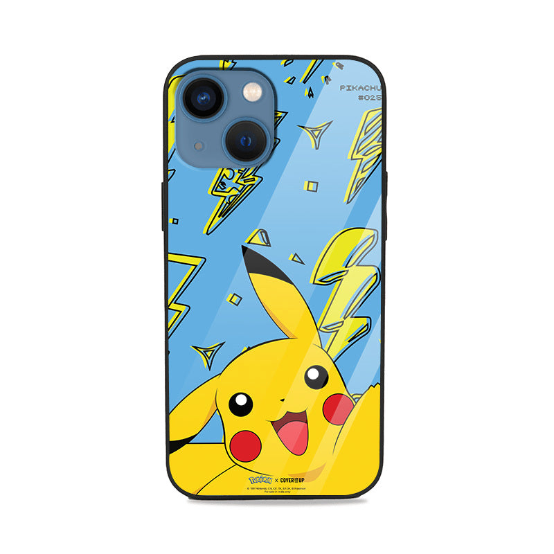 Official Pokemon Pikachu Glass Case Cover from coveritup.com