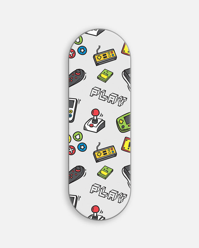 gaming pattern Slider Phone Grip