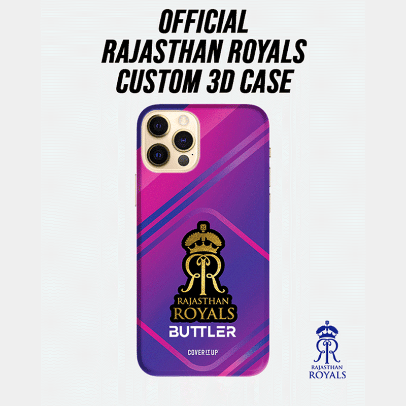 Official Rajasthan Royals Custom 3D Case