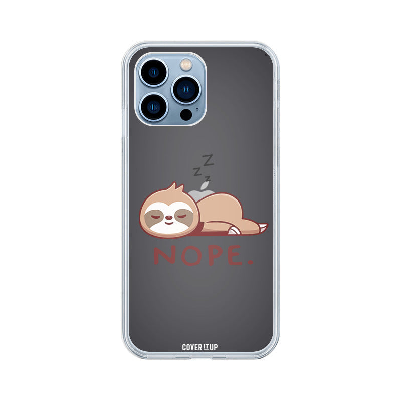  Sloth Clear Silicone Case