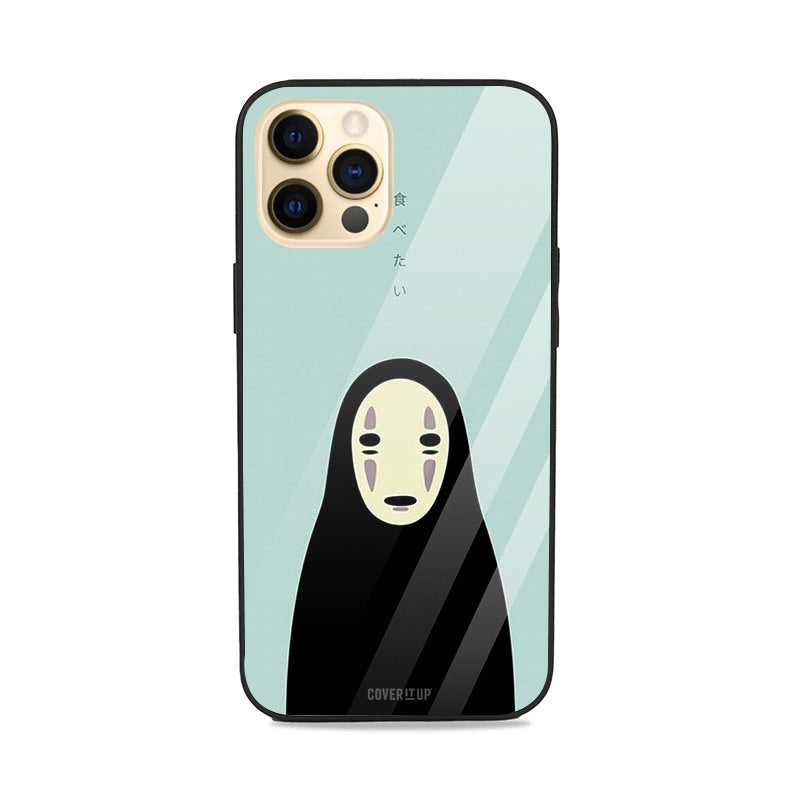 Spirited Away No Face Glass Case Mobile Phone Cover from coveritup.com