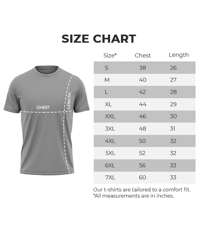 Customise Your T-Shirts (Center Text)